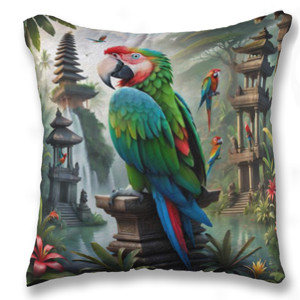 Bantal green winged macaw