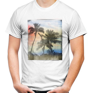 Kaos Coconut Trees