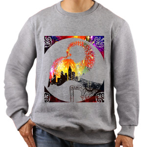 Jaket Sweater City Wayang