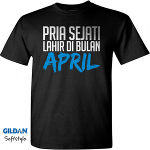 Kaos PRIA SEJATI BIRU - APRIL EDITION