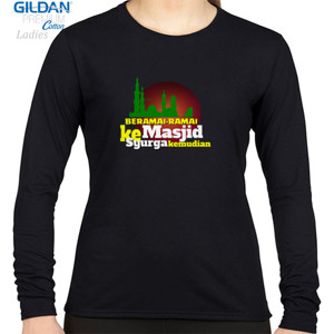 Kaos BERAMAI KE MASJID KE SURGA KEMUDIAN