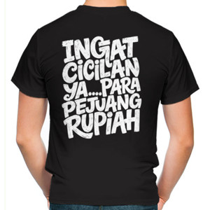 Kaos Pejuang Cicilan
