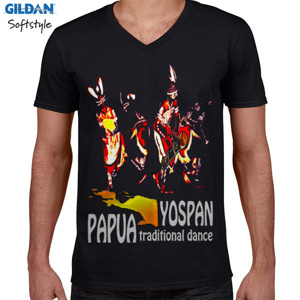 Kaos papua traditional dance