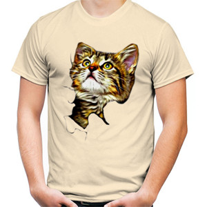 Kaos Kucing Yellow