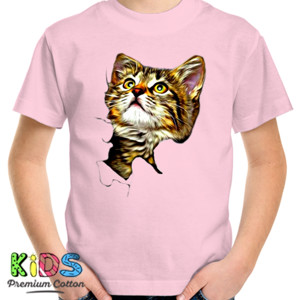 Kaos Kucing Yellow