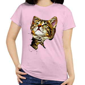 Kaos Kucing Yellow