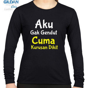 Kaos Lengan Panjang Wanita