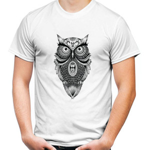 Kaos Mandala Burung Hantu