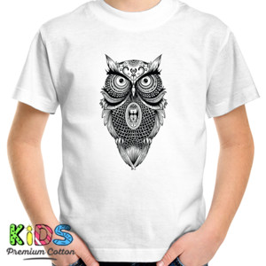 Kaos Mandala Burung Hantu