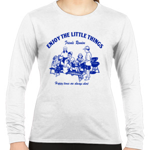 Kaos Enjoy The Little Things tshirt pria wanita vintage
