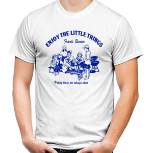 Kaos Enjoy The Little Things tshirt pria wanita vintage