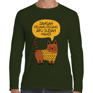 Kaos Wanita Lengan Pendek Puspus - Jangan Pegang-Pegang