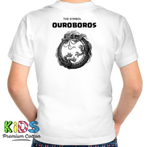 Kaos Kaos Unik Simbol Keabadian - Ouroboros