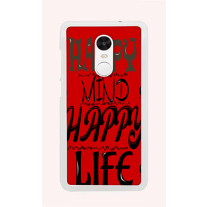 happy mind happy life Casing HP