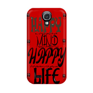 happy mind happy life Casing HP