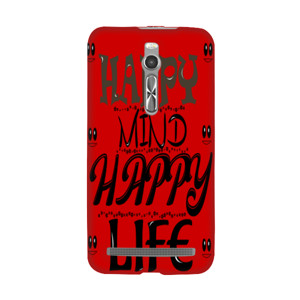 happy mind happy life Casing HP