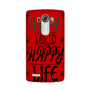 happy mind happy life Casing HP