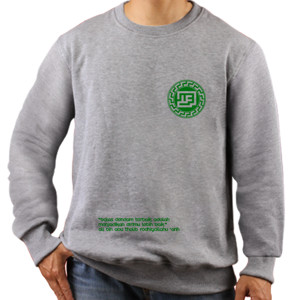 Jaket Sweater Ali bin Abu Thalib Quote's