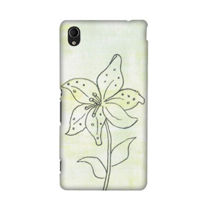 Drawing Flowers Casing HP