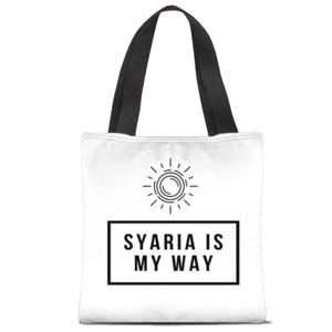 Tas Tote Fullprint Totte Bag FullPrint Syaria is My Way