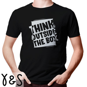 Kaos Quote Think Outside The Box v2