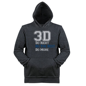 Jaket Hoodie 3D Do Right - The Best - More