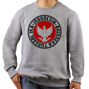 Jaket Sweater INDONESIA BHINNEKA TUNGGAL IKA