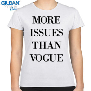 Kaos More Issues Than Vogue White Text