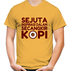 Kaos Inspirasi Secangkir Kopi 2