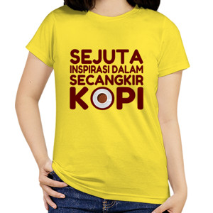 Kaos Inspirasi Secangkir Kopi 2