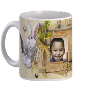 Mug Rabbit Scholar