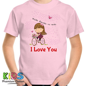 Kaos Bike Girl Custom