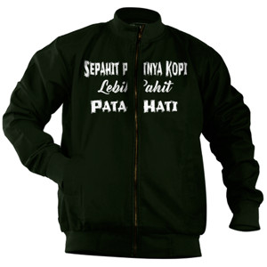 Jaket Bomber Kopi dan Patah Hati