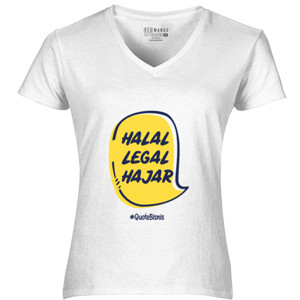 Kaos halal legal hajar