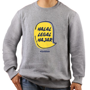 Jaket Sweater halal legal hajar