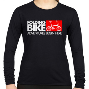 Kaos Kaos Sepedah - ADventures Folding Bike (CLBKE13)