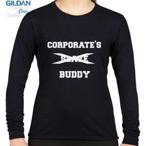 Kaos Comfun Corporate's Buddy - Woman Long Sleeves