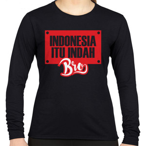 Kaos Indonesia Itu Indah Bro Red