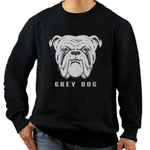 Jaket Sweater DISTRO GREY DOG