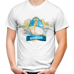 Kaos Distro Surfer Girl