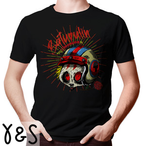 Kaos panda helmet