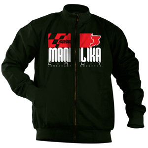 Jaket Bomber MotoGP Mandalika Circuit eSport  on Dark