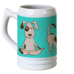 Mug Lotus-Downward-Tree Pose