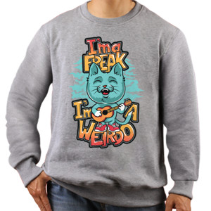 Jaket Sweater I am a Weirdo 