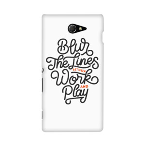 Blur The line Between Work And Play Casing HP