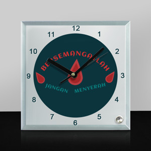 Jam Meja Jangan Menyerah