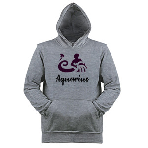 Jaket Hoodie Kaos pria zodiak aquarius