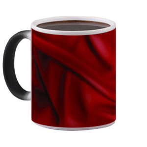 Mug Bunglon Motif Tekstur Kain 3D