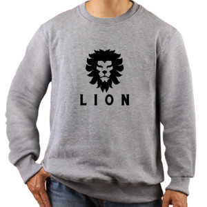 Jaket Sweater Black Lion