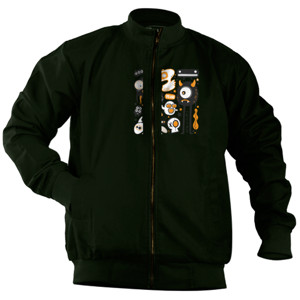 Jaket Bomber design custom